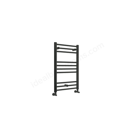 Oakham Silea Straight Towel Rail 800mm x 500mm Anthracite