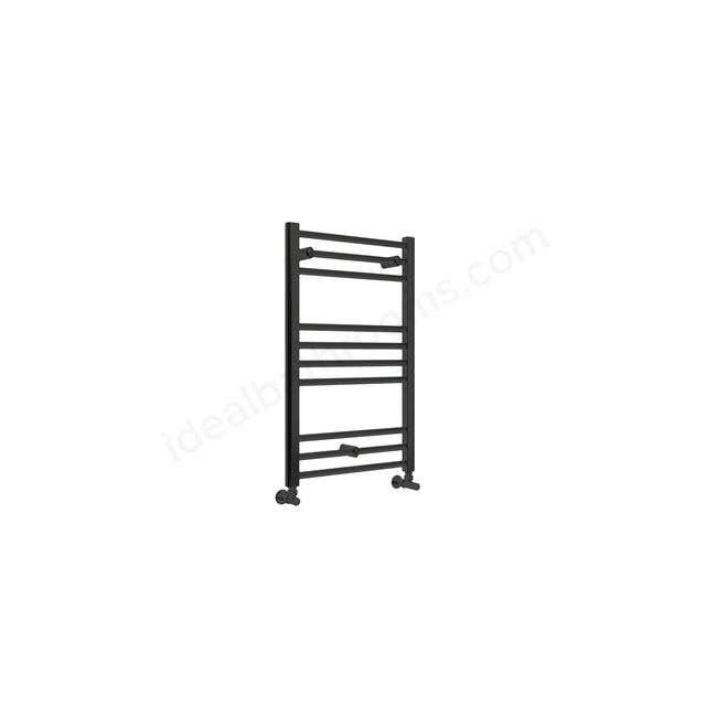 Oakham Silea Straight Towel Rail 800mm x 500mm Anthracite
