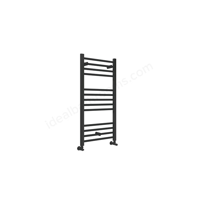 Oakham Silea Straight Towel Rail 1000mm x 500mm Matt Black