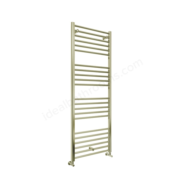 Oakham Silea Straight Towel Rail 1600mm x 500mm Brushed Brass