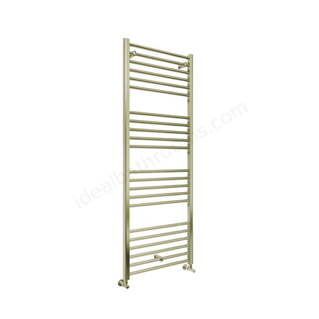 Oakham Silea Straight Towel Rail 1600mm x 500mm Brushed Brass