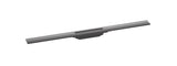 Hansgrohe Raindrain Flex Finish Set Shower Drain 900 Cuttable - Brushed Black Chrome - 56045340