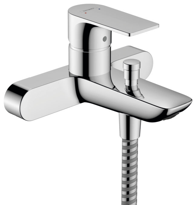 Hansgrohe Rebris E Single Lever Bath Mixer For Exposed Installation - Chrome - 72452000