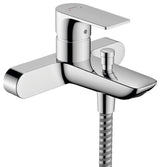 Hansgrohe Rebris E Single Lever Bath Mixer For Exposed Installation - Chrome - 72452000