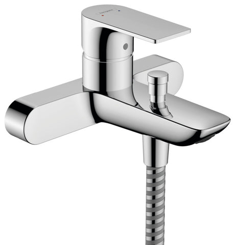 Hansgrohe Rebris E Single Lever Bath Mixer For Exposed Installation - Chrome - 72452000