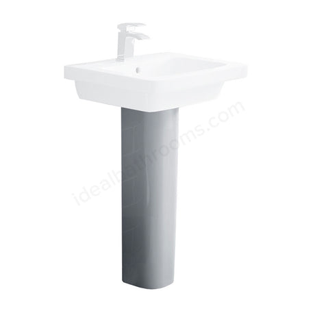 Oakham Ivy Full Pedestal Only - White
