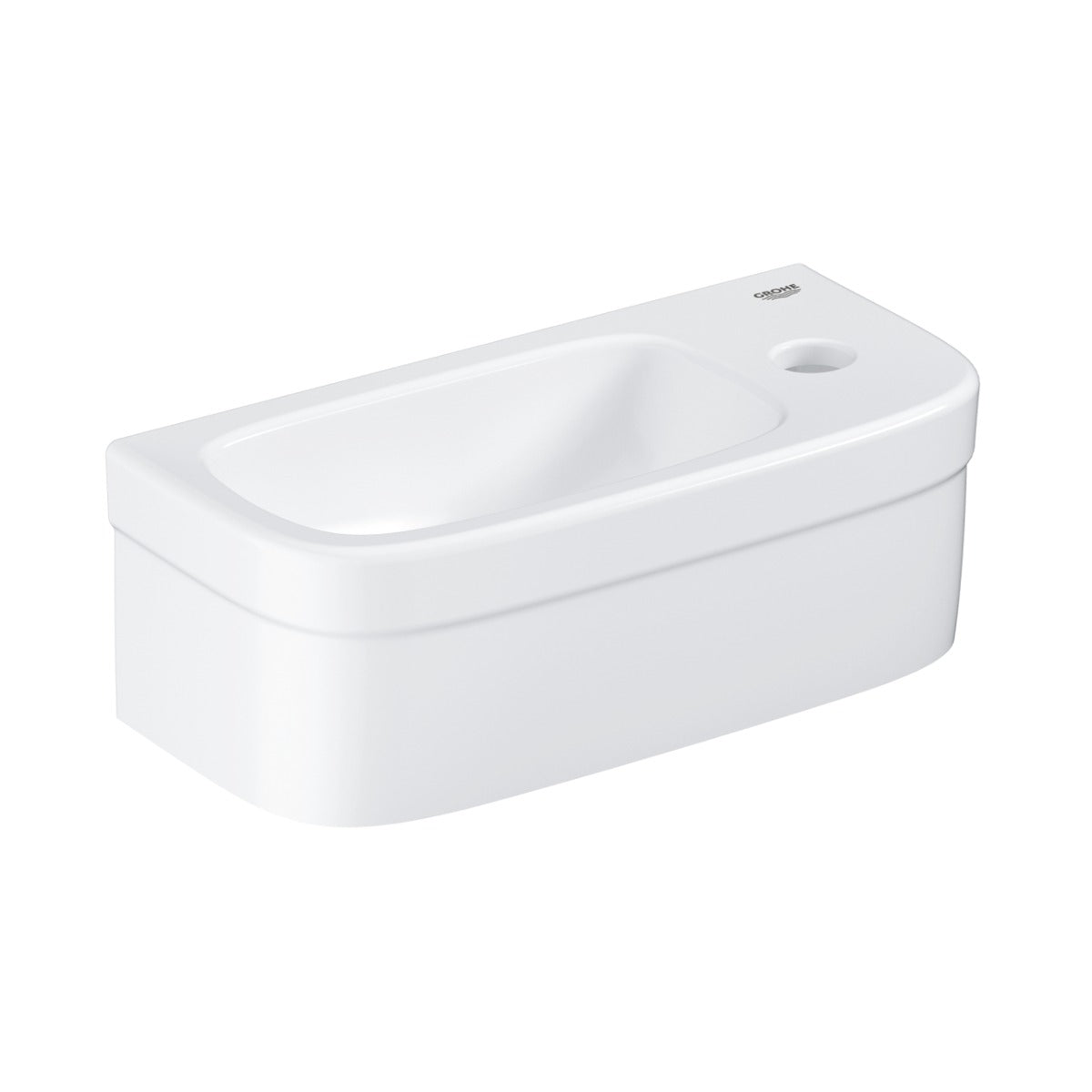 Grohe Euro Ceramic Compact Hand Rinse Basin with Pureguard - Alpine White - 3932700H