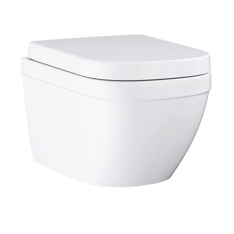 Grohe Euro Ceramic Wall Hung WC Set - Alpine White - 39554000