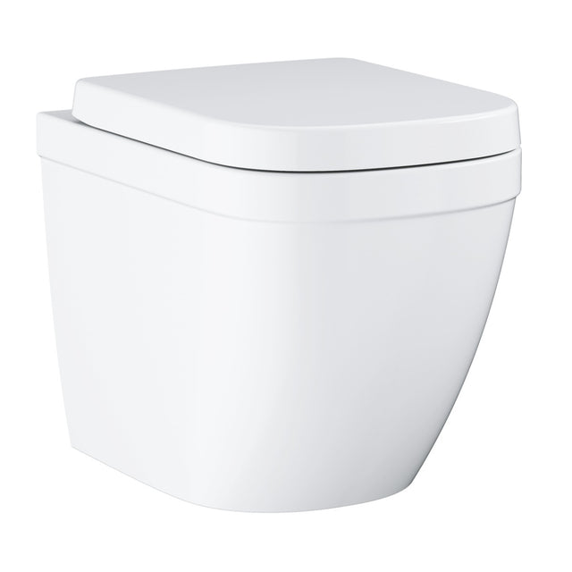 Grohe Euro Ceramic Floor Standing Back To Wall Wc - Alpine White - 39839000