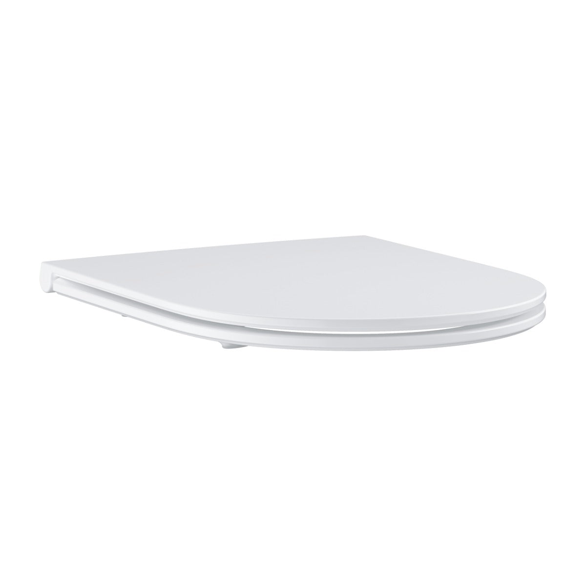 Grohe Bau Ceramic Wc Seat Soft Close Slim - Alpine White - 39913000