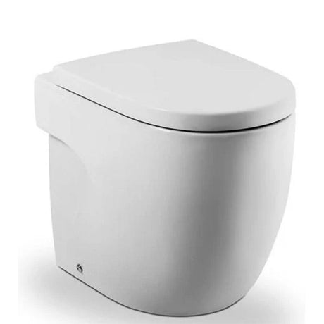 Roca Meridian-N Back to Wall Rimless WC Pan 520mm - White - 347246000