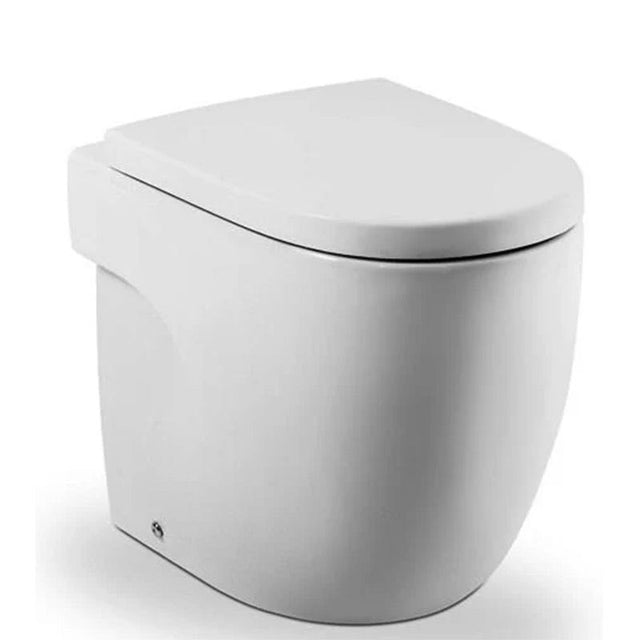 Roca Meridian-N Back to Wall Rimless WC Pan 520mm - White - 347246000