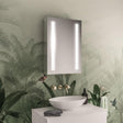 Eastbrook Castellano 1 Door LED Mirrored Cabinet 500mm x 700mm - 40.1031 - TAP 'N' SHOWER