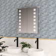Eastbrook Chiana 2 Door LED Mirrored Cabinet 600mm x 700mm - 40.1036 - TAP 'N' SHOWER