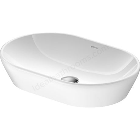 Duravit D - Neo Ceramic Countertop Basin 600mm x 400mm x 100mm - White - 2372601370 - TAP 'N' SHOWER