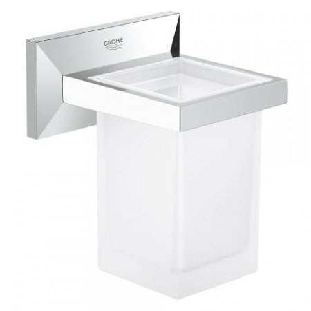 Grohe Allure Brilliant Holder with Tumbler - Chrome - 40493