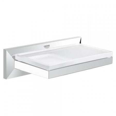 Grohe Allure Brilliant Shelf with Soap Dish - Chrome - 40504