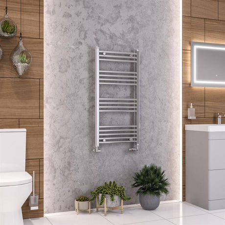 Eastbrook Wendover Straight Ladder Towel Radiator 1000mm x 500mm - Chrome - 41.0009 - TAP 'N' SHOWER