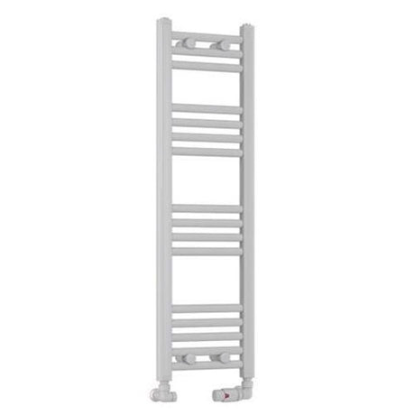 Eastbrook Wendover Straight Ladder Towel Radiator 1000mm x 300mm - White - 41.0072 - TAP 'N' SHOWER
