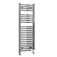 Eastbrook Biava Square 1200mm x 400mm Straight Ladder Towel Radiator - Chrome - 41.0110 - TAP 'N' SHOWER