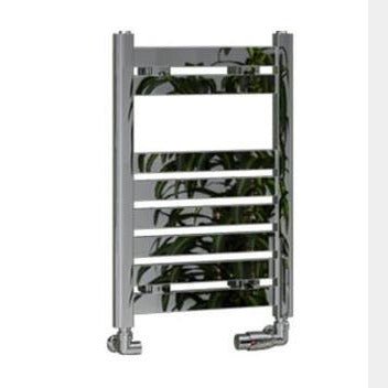 Eastbrook Staverton Square Designer Towel Radiator 600mm x 500mm - White - 41.0130 - TAP 'N' SHOWER