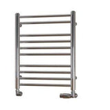 Eastbrook Biava Round 600mm x 500mm Straight Ladder Towel Radiator - Chrome - 41.0148 - TAP 'N' SHOWER