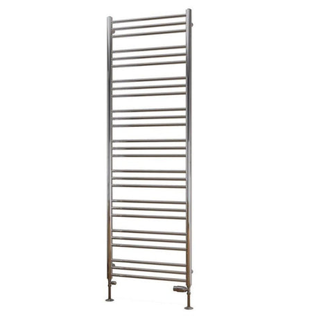 Eastbrook Biava Round 1800mm x 600mm Straight Ladder Towel Radiator - Chrome - 41.0153 - TAP 'N' SHOWER