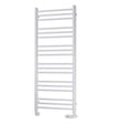 Eastbrook Biava Round 1200mm x 600mm Straight Ladder Towel Radiator - Chrome - 41.0152 - TAP 'N' SHOWER