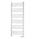 Eastbrook Biava Round 1200mm x 600mm Straight Ladder Towel Radiator - Chrome - 41.0152 - TAP 'N' SHOWER
