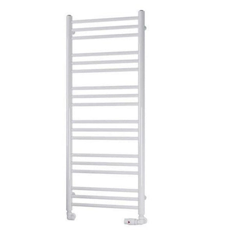 Eastbrook Biava Round 1200mm x 600mm Straight Ladder Towel Radiator - Chrome - 41.0152 - TAP 'N' SHOWER