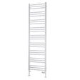 Eastbrook Biava Round 1800mm x 500mm Straight Ladder Towel Radiator - White - 41.0159 - TAP 'N' SHOWER
