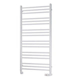 Eastbrook Biava Round 1200mm x 600mm Straight Ladder Towel Radiator - White - 41.0161 - TAP 'N' SHOWER
