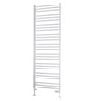 Eastbrook Biava Round 1800mm x 600mm Straight Ladder Towel Radiator - White - 41.0162 - TAP 'N' SHOWER