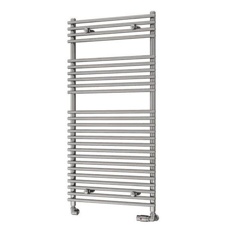 Eastbrook Biava Tube On Tube 1200mm x 600mm Straight Ladder Towel Radiator - Chrome - 41.0170 - TAP 'N' SHOWER