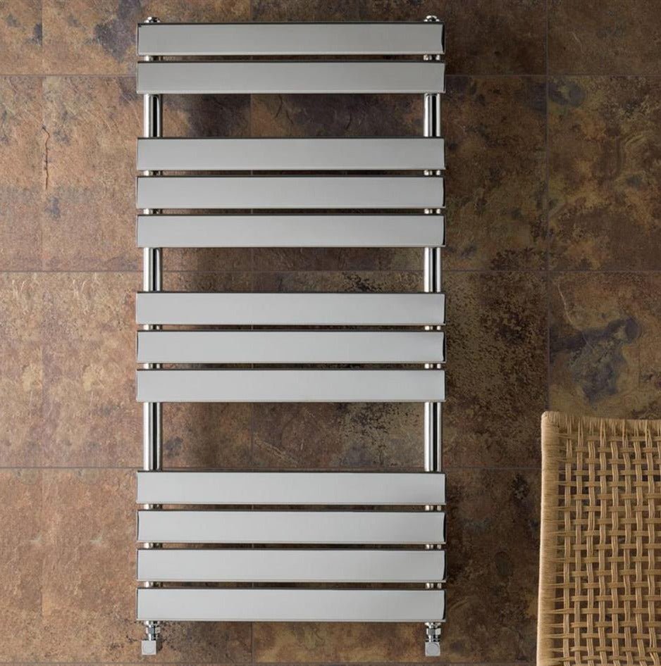 Eastbrook Staverton Tube On Tube Straight Designer Towel Radiator 1200mm x 400mm - Chrome - 41.0182 - TAP 'N' SHOWER