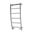 Eastbrook Biava Corinium 1200mm x 500mm Curved Designer Towel Radiator - Chrome - 41.0222 - TAP 'N' SHOWER