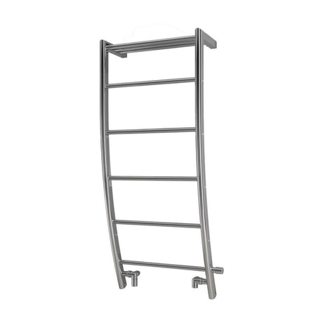 Eastbrook Biava Corinium 1200mm x 500mm Curved Designer Towel Radiator - Chrome - 41.0222 - TAP 'N' SHOWER