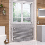 Eastbrook Wendover 600mm x 1200mm Straight Ladder Towel Radiator - Chrome - 41.0245 - TAP 'N' SHOWER