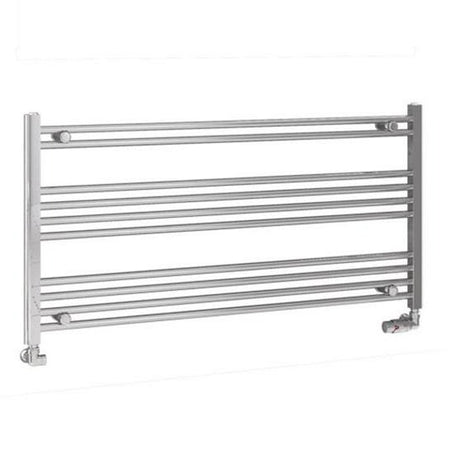 Eastbrook Wendover 600mm x 1200mm Straight Ladder Towel Radiator - Chrome - 41.0245 - TAP 'N' SHOWER