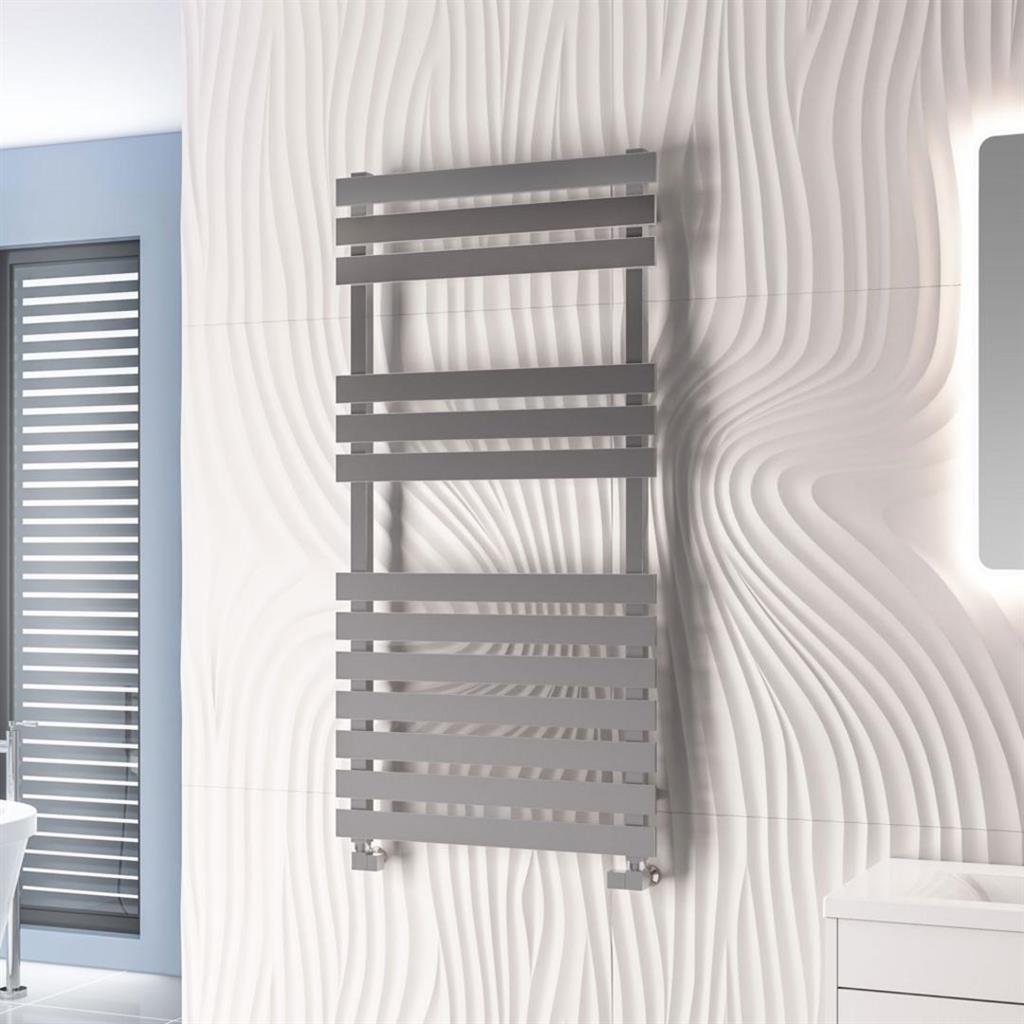 Eastbrook Biava Stainless Steel Flat Panel Radiator 1170mm x 500mm - Polished - 41.0252 - TAP 'N' SHOWER