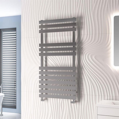 Eastbrook Biava Stainless Steel Flat Panel Radiator 1170mm x 500mm - Polished - 41.0252 - TAP 'N' SHOWER