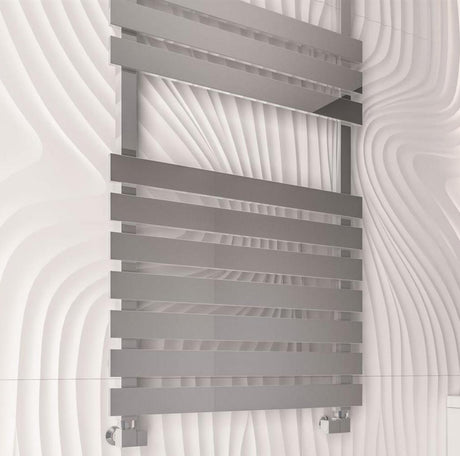 Eastbrook Biava Stainless Steel Flat Panel Radiator 1170mm x 600mm - Polished - 41.0253 - TAP 'N' SHOWER