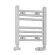 Eastbrook Wendover 360mm x 400mm Straight Ladder Towel Radiator - White - 41.0266 - TAP 'N' SHOWER