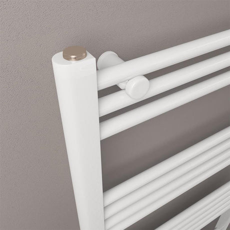 Eastbrook Wendover 360mm x 400mm Straight Ladder Towel Radiator - White - 41.0266 - TAP 'N' SHOWER