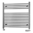 Eastbrook Biava 688mm x 750mm Straight Ladder Towel Radiator - Chrome - 41.0271 - TAP 'N' SHOWER