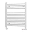 Eastbrook Biava 688mm x 600mm Straight Ladder Towel Radiator - White - 41.0280 - TAP 'N' SHOWER