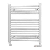 Eastbrook Biava 688mm x 600mm Straight Ladder Towel Radiator - White - 41.0280 - TAP 'N' SHOWER