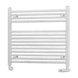 Eastbrook Biava 688mm x 750mm Straight Ladder Towel Radiator - White - 41.0281 - TAP 'N' SHOWER