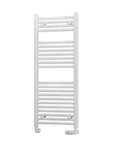 Eastbrook Biava Straight Ladder Towel Radiator 1118mm x 450mm - White - 41.0282 - TAP 'N' SHOWER
