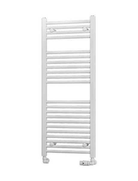 Eastbrook Biava Straight Ladder Towel Radiator 1118mm x 450mm - White - 41.0282 - TAP 'N' SHOWER